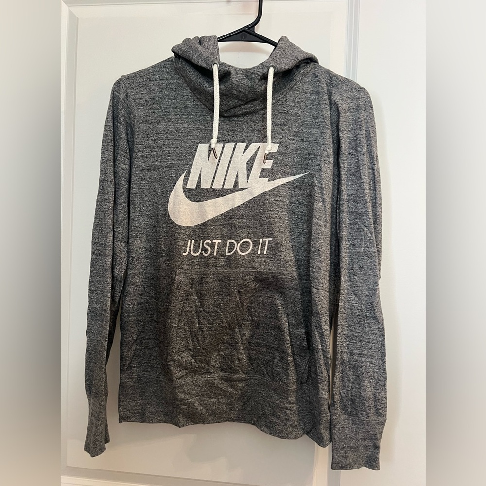 Nike Lightweight Gray Heather Hoodie
